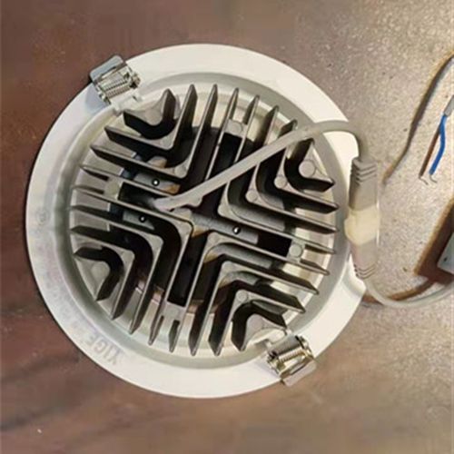 足功率铝材筒灯天灯洞灯吊顶嵌入式家用大功率