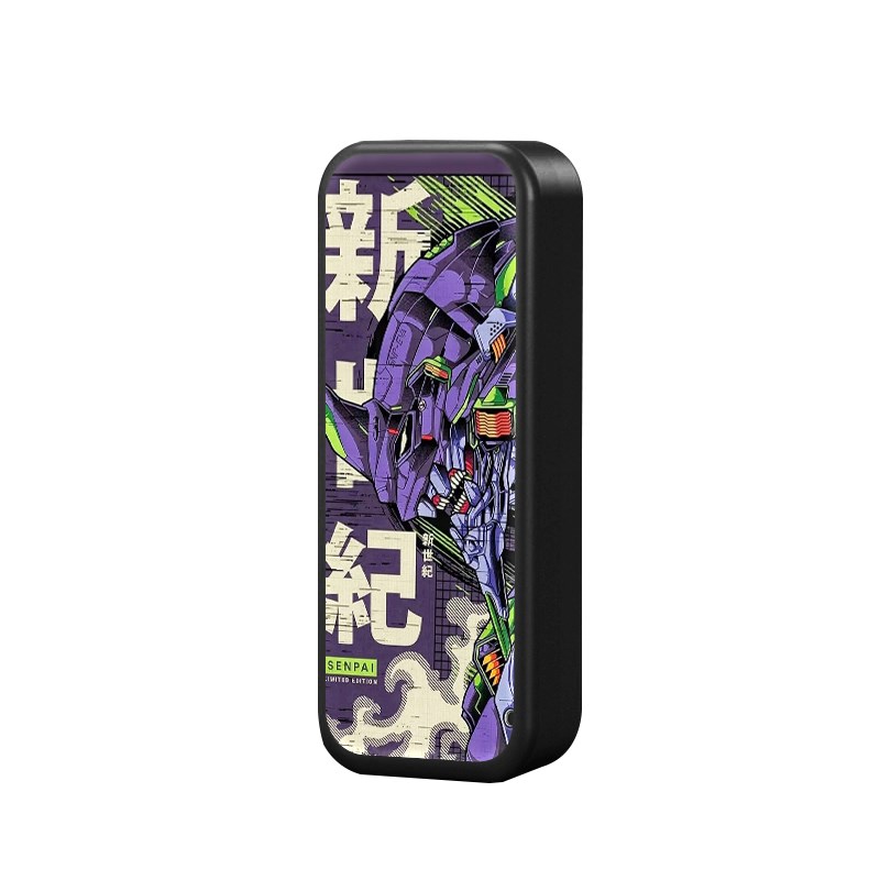 福音战士EVA明日香初号机指纹文具盒学生男女孩铅笔盒密码锁定制