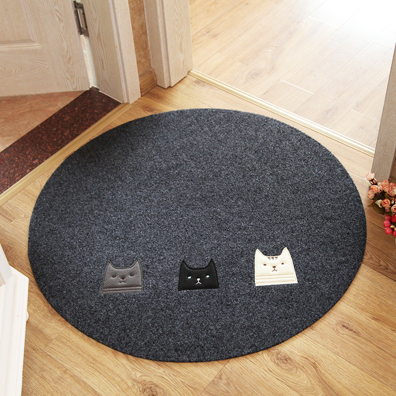 吊篮垫吊椅垫电脑椅垫圆形地毯地垫防滑防水机洗门垫门厅毯,居家布艺,家用脚垫,淘宝优惠券,粉丝福利购,淘宝优惠卷