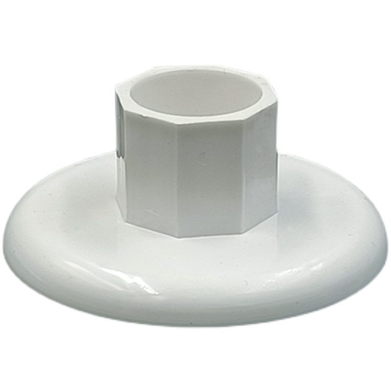 PVC管卡吊座1吊柱20吊卡吸盘加宽加厚加大塑料 75 110螺母底座