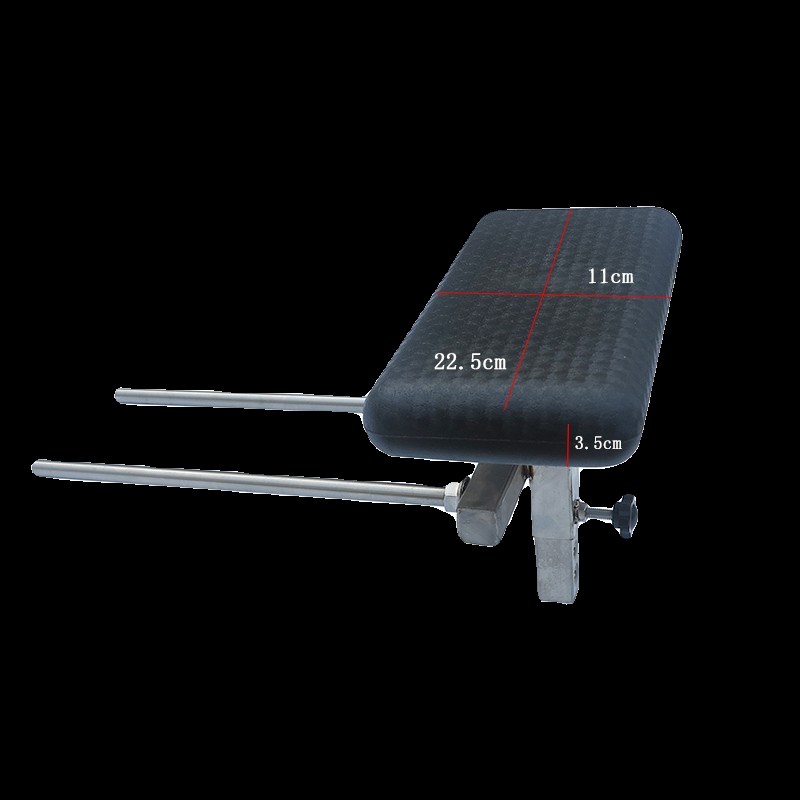 不锈钢宽度调U形架枕头架理发店洗头床泰式床冲水床头枕