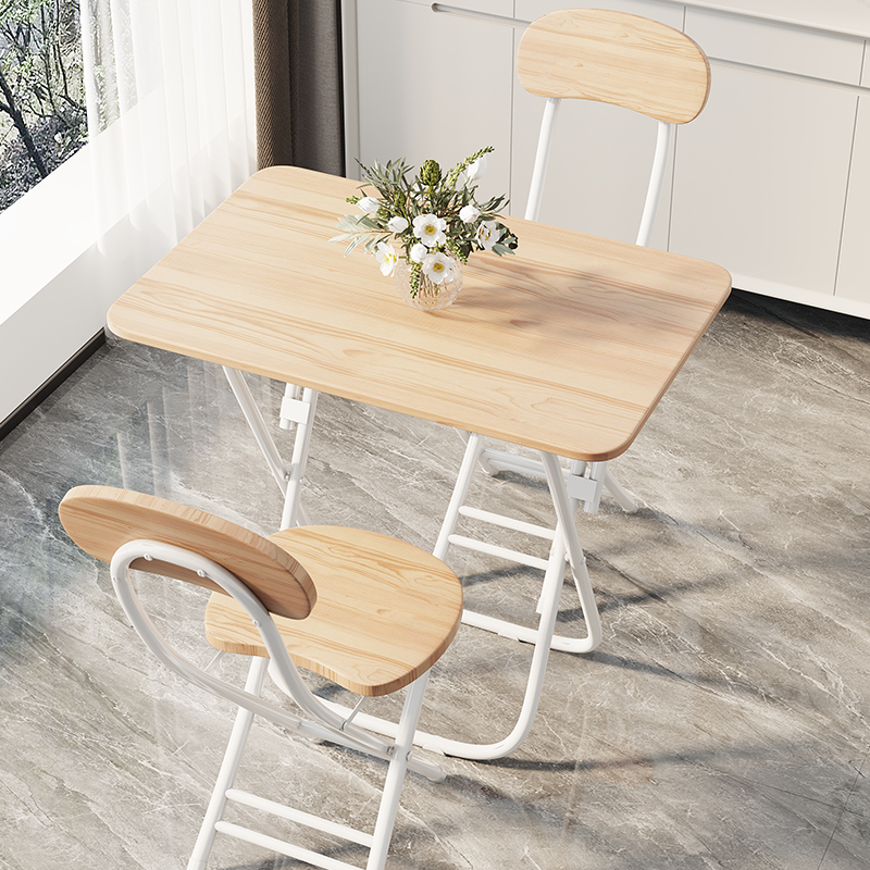 可摺叠桌长方形可携式书桌写字小桌子宿舍学习桌出租屋家用餐桌