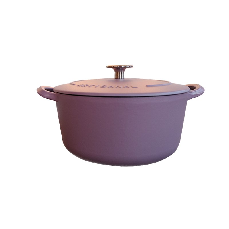 珐琅铸铁锅煲汤家用焖锅多功能炒锅出口欧美养生锅电磁炉燃气通用