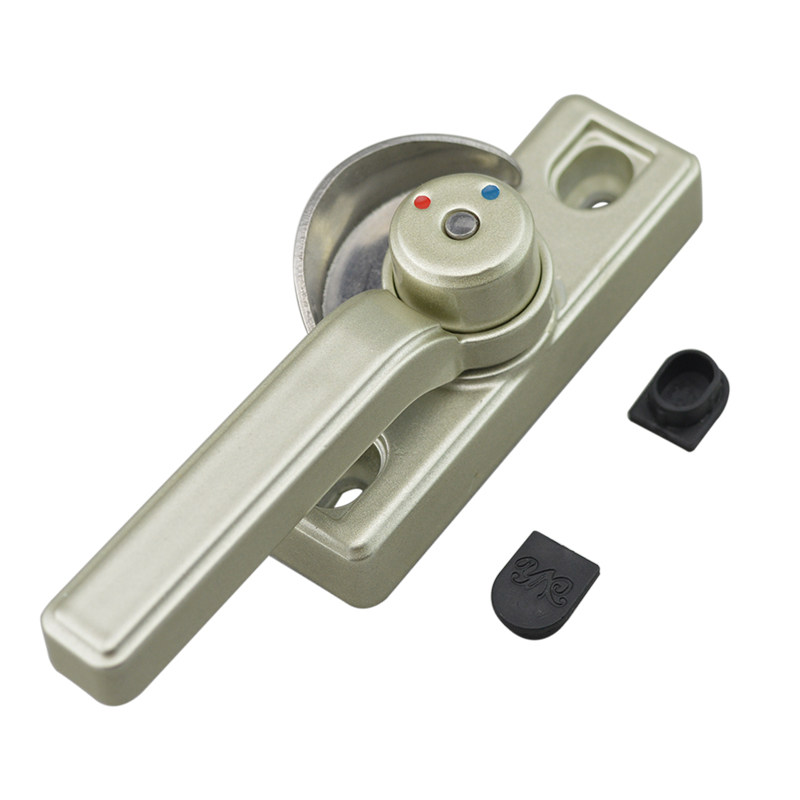 门窗月牙锁平移窗锁铝合金塑钢门窗锁推拉窗锁扣门窗左右调