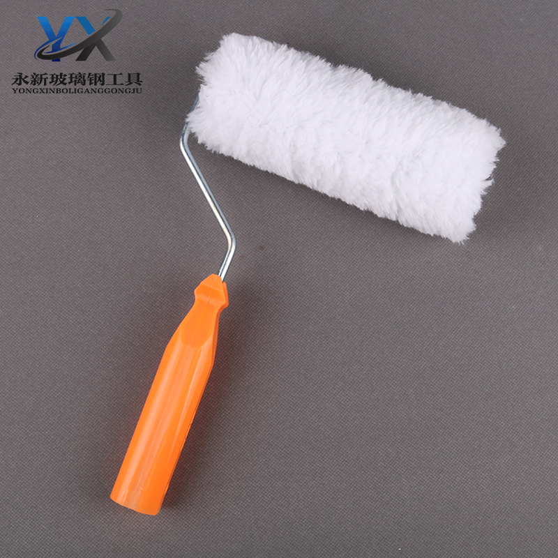 南华椰树牌滚筒刷4寸6寸8寸10寸墙面涂料油漆装修工具乳胶漆刷子