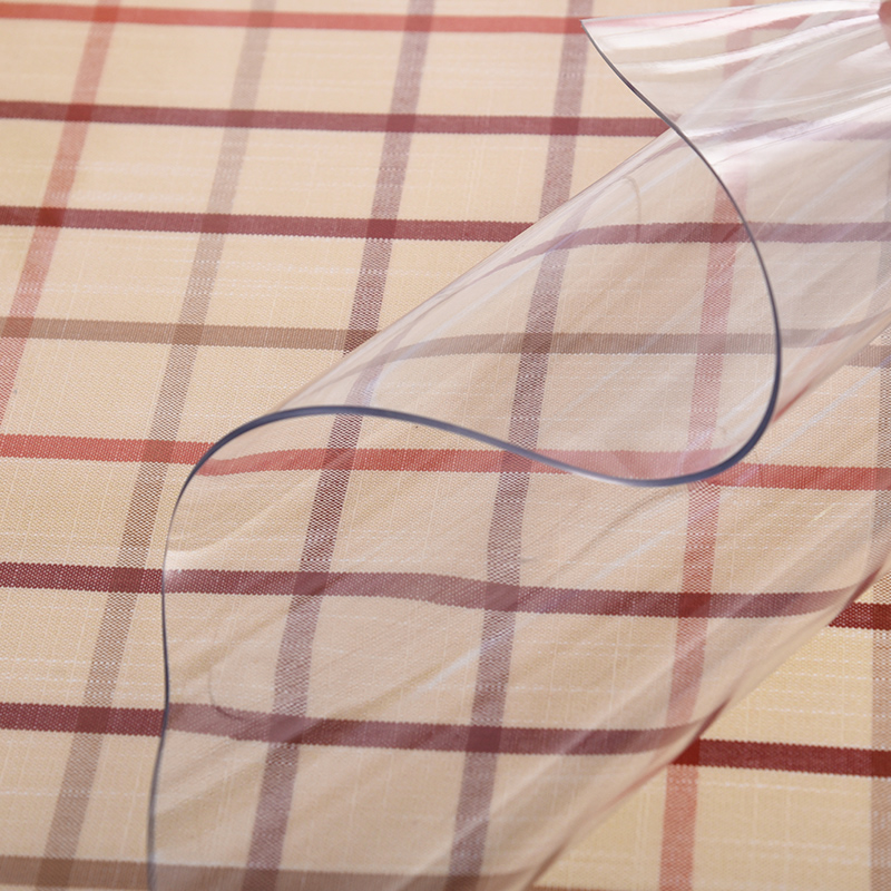 软塑料玻璃PC茶几桌布防水防烫防油免洗桌面餐桌垫水晶板厚