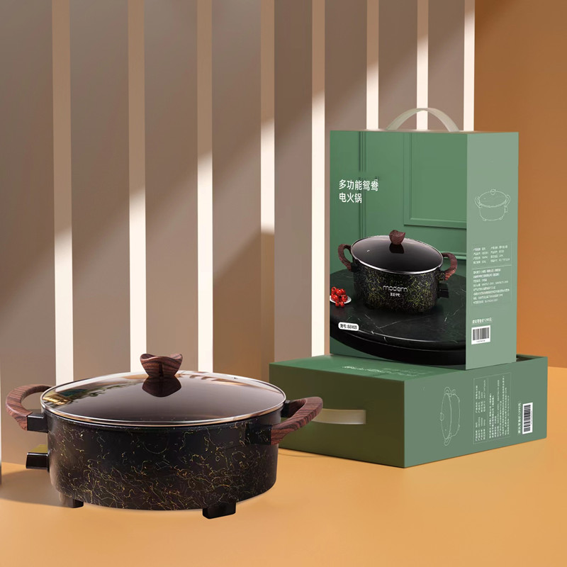 15L大容量鸳鸯电火锅快煮锅大口径电火火锅锅插电火锅8-10人 商用