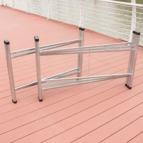 圆桌折叠支架桌子腿支架台脚大板台架定制饭桌架子折叠餐桌支架