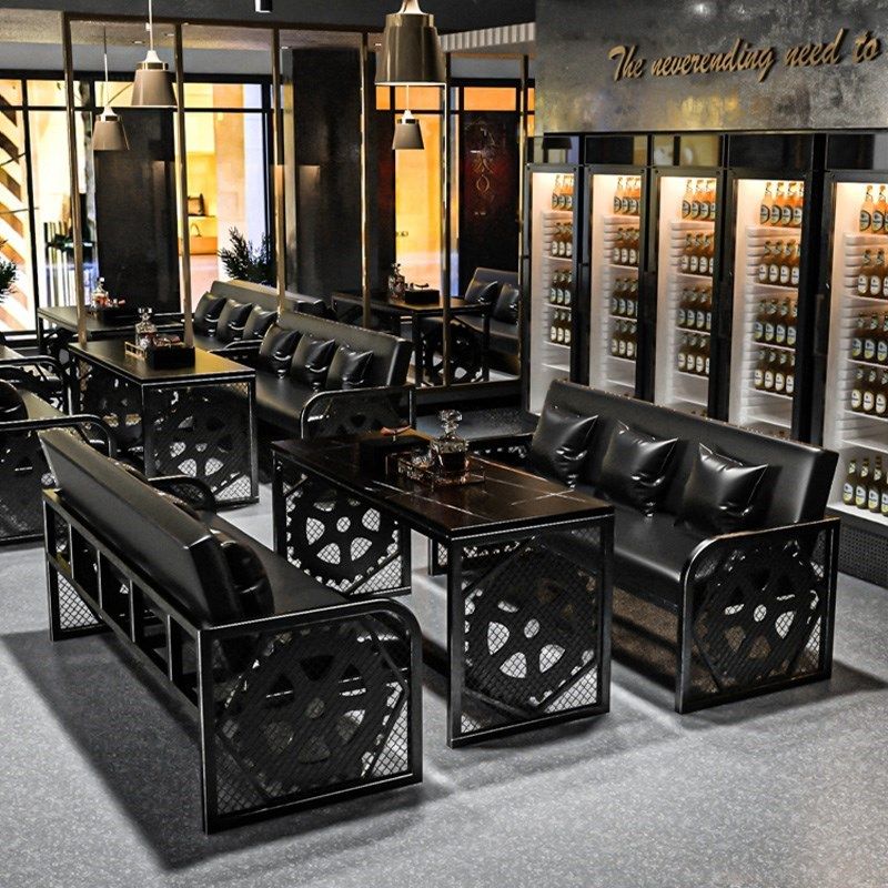 复古工业风创意酒吧卡座西剧本杀吧小酒馆商用沙发桌椅,商业/办公家具,卡座,淘宝优惠券,粉丝福利购,淘宝优惠卷