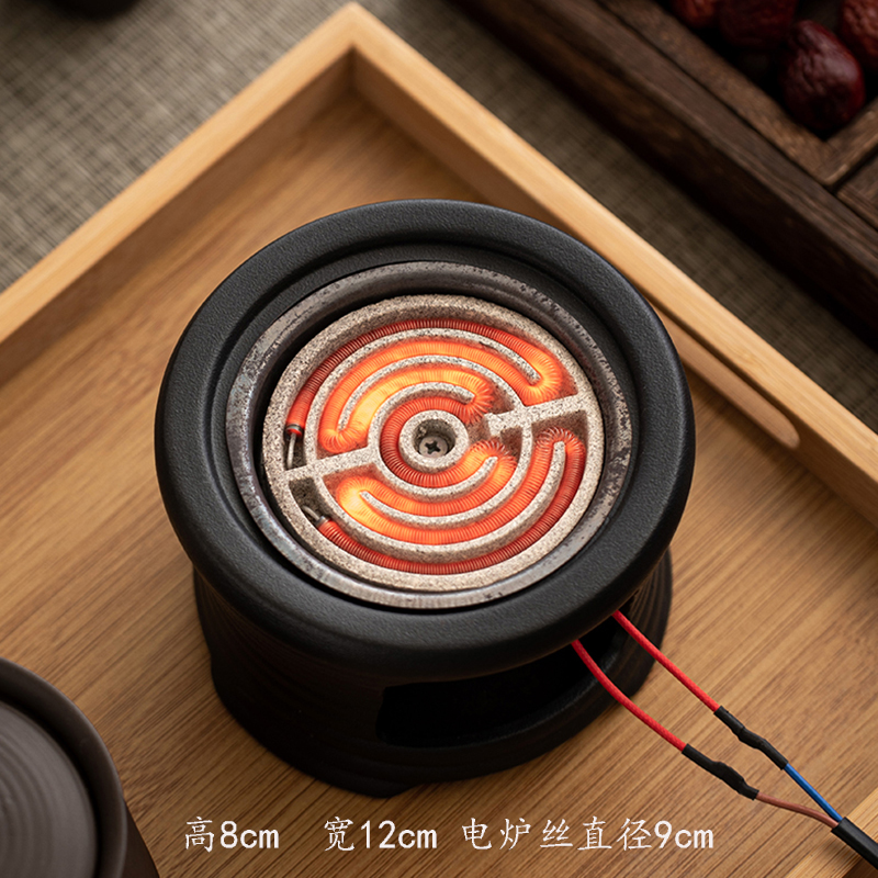 紫砂侧把壶养生温茶炉煮茶壶烧水泡茶电路丝加热家用电煮茶器茶具