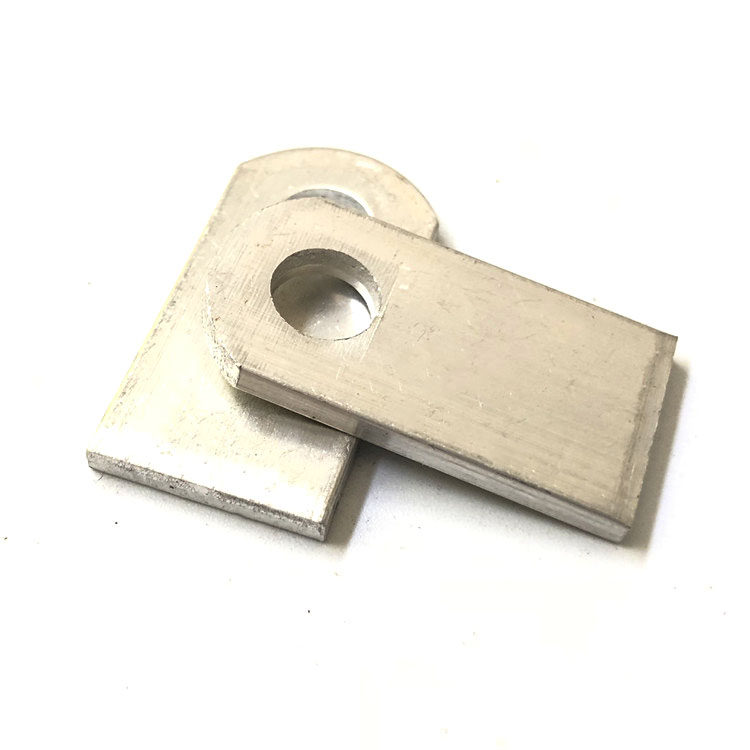 焊接铝窗耳片连接角防盗窗户护栏阳台防护门窗固定连接耳朵