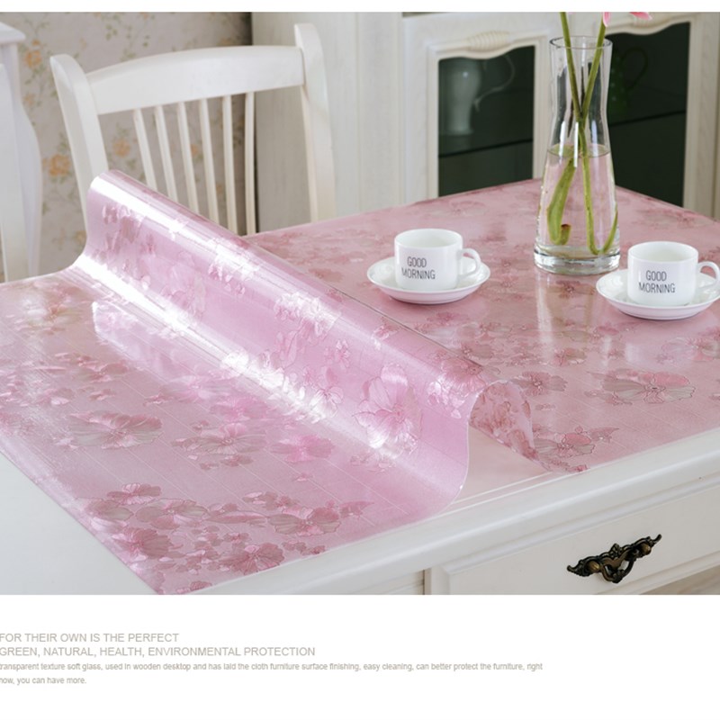 餐桌布歺桌垫胶垫台垫防水防油耐高温桌面保护膜软玻璃家用茶几垫