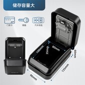 锁门口放钥匙密码 壁挂式 钥匙盒大号施工地密码 修密码 盒防盗 装