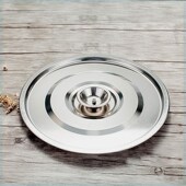 水桶式 幼儿园带盖提桶大容量洁铁桶食堂饭桶油桶