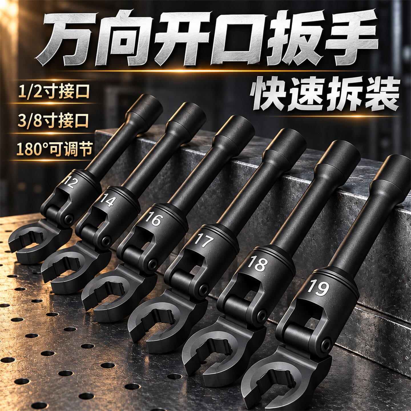 8件油管扳手快速油管扳手