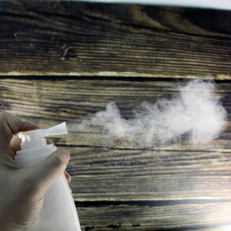 痱子粉喷瓶儿童爽身粉喷雾瓶理发店按压喷瓶粉末灌装瓶分装喷粉瓶