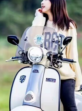 适用改装风挡oyl lloy前挡风挡雨板护胸挡风玻璃