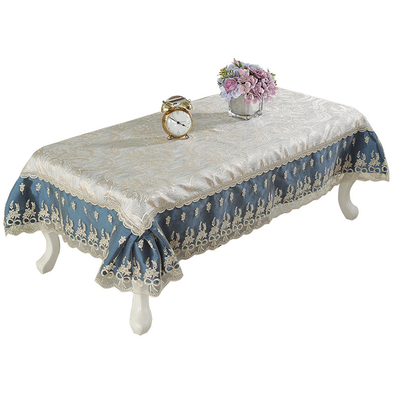 茶几桌布欧式蕾丝布艺盖巾电视柜防尘罩长方形客厅餐桌垫茶几垫,居家布艺,桌布,淘宝优惠券,粉丝福利购,淘宝优惠卷