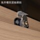 加长抽屉锁层加厚抽屉转舌锁免槽短舌抽屉锁家具长舌柜锁