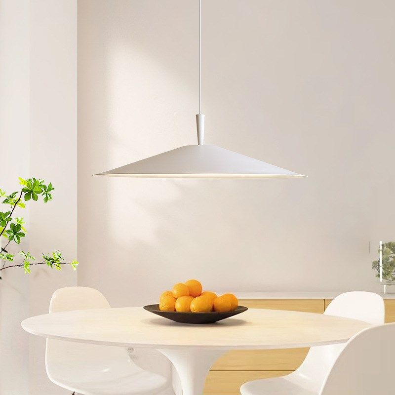 极简飞碟家庭吊灯圆桌麻将护眼灯斗笠单个吧台餐桌饭厅吊线灯,家装灯饰光源,餐厅吊灯,淘宝优惠券,粉丝福利购,淘宝优惠卷