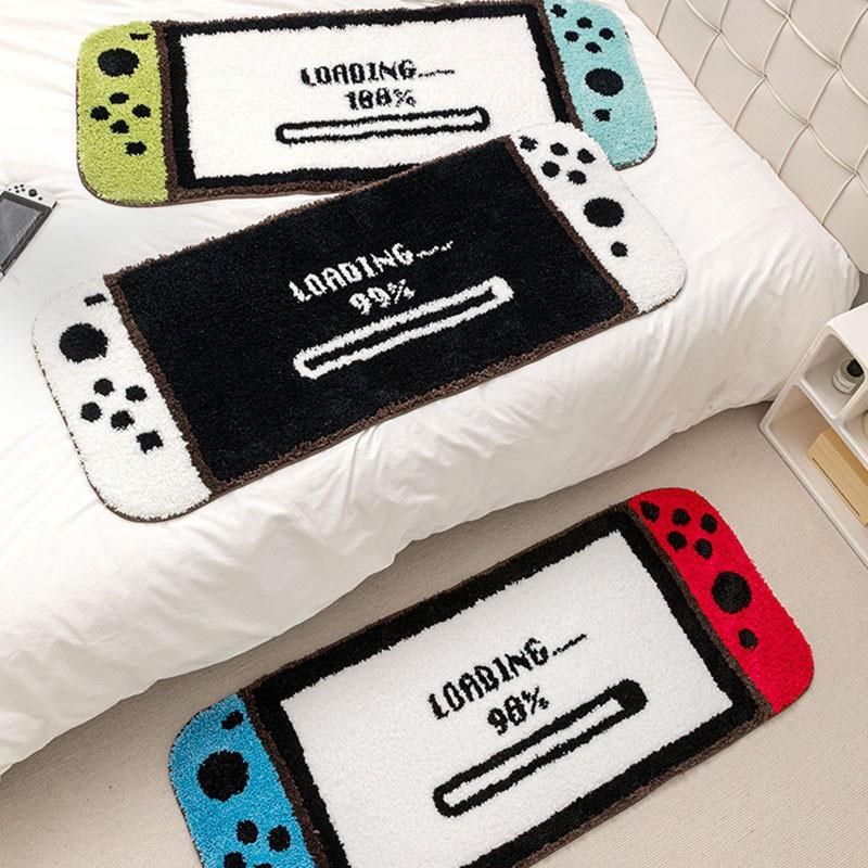 N游戏机地毯witch客厅地毯家用卧室床边毯吸水防滑茶几毯卡通毯