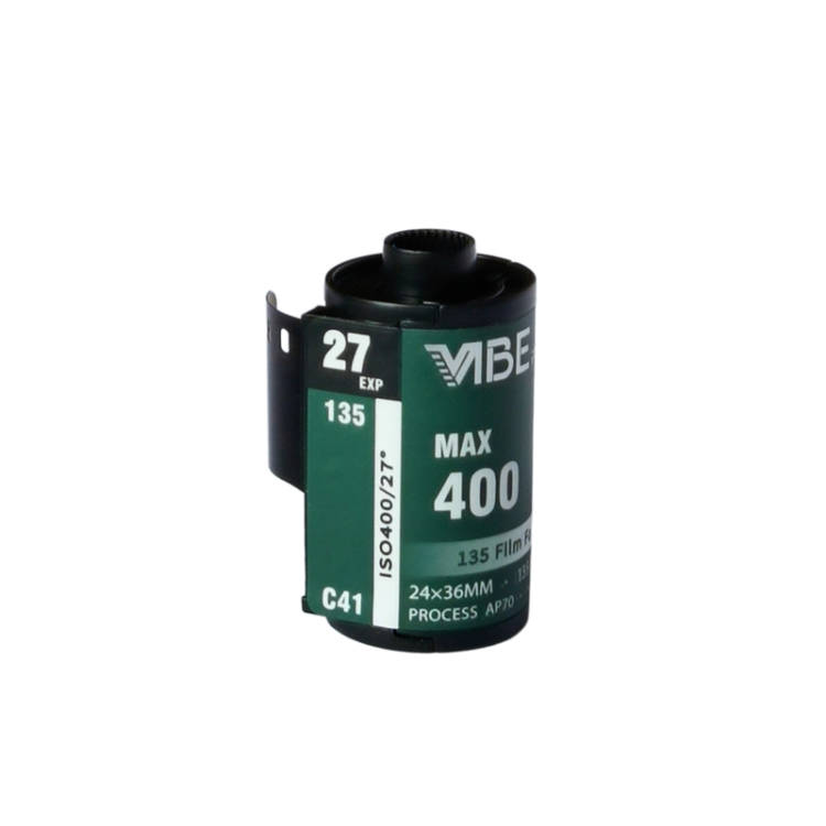 德国VIBEmax400度27张 135彩色去碳胶卷 有效期2025年 带DX码