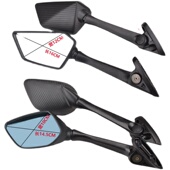 适用三阳哈士奇改装 后视镜前移支架反光镜防眩目镜