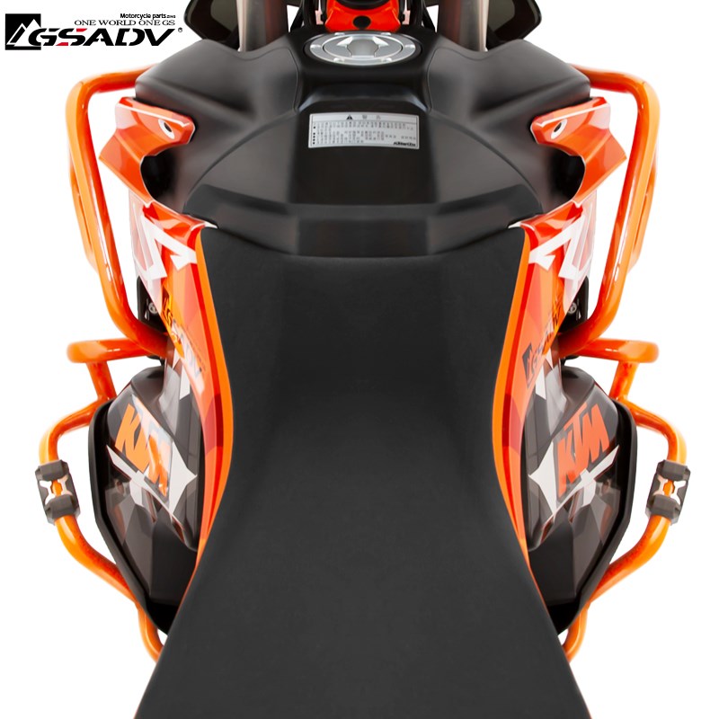 GSADV适用KTM790ADV/R/Rally上下护杠保险杠改装全包围304不锈钢