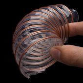 意大利钢丝伸缩风管耐磨木工吸尘管