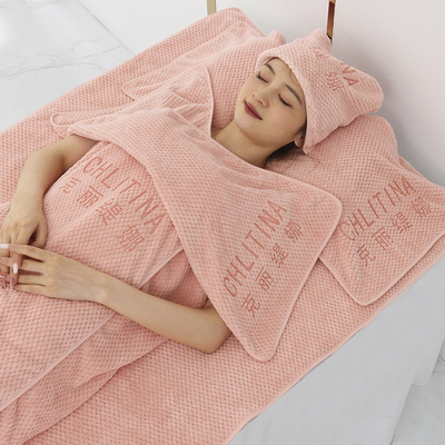 院毛巾加厚柔软吸水掉毛皮肤管理铺床浴巾浴裙定制