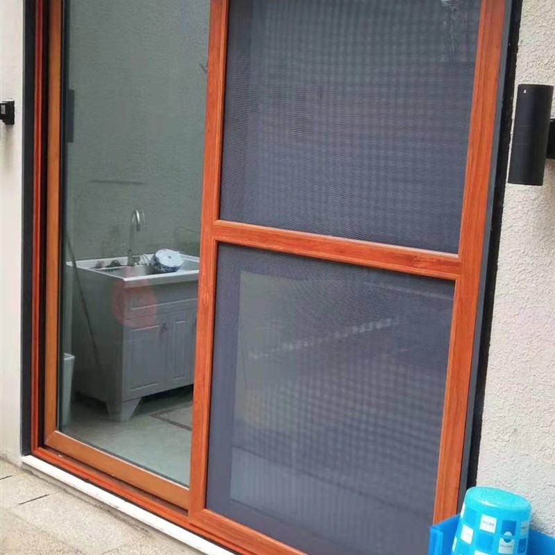 带锁金钢网平移推拉门,杭州市测量安装