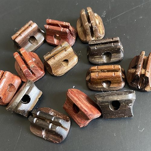 金属音浑厚型 楠二胡码子 纯手工制作 高档二胡马仔