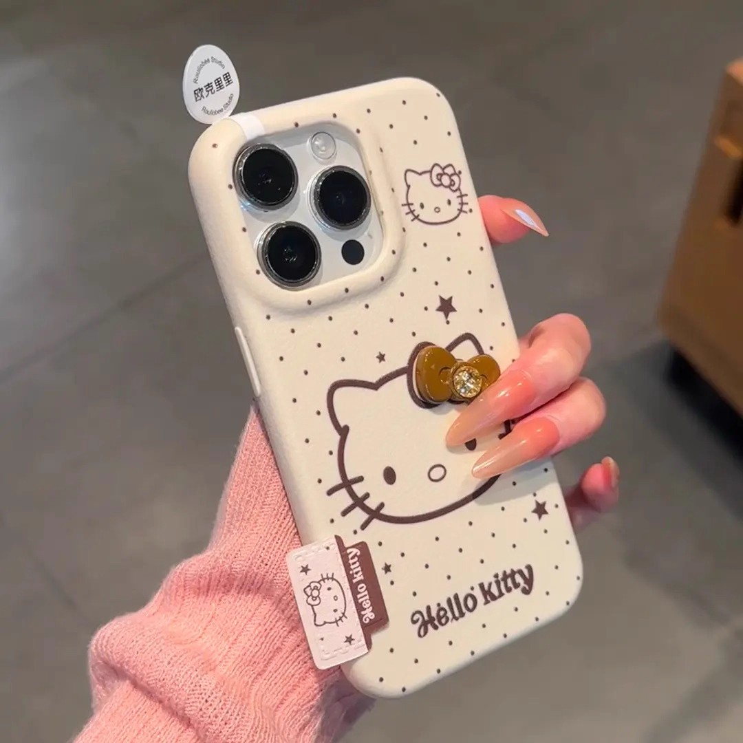 皮纹kitty猫手机软壳适用多型号