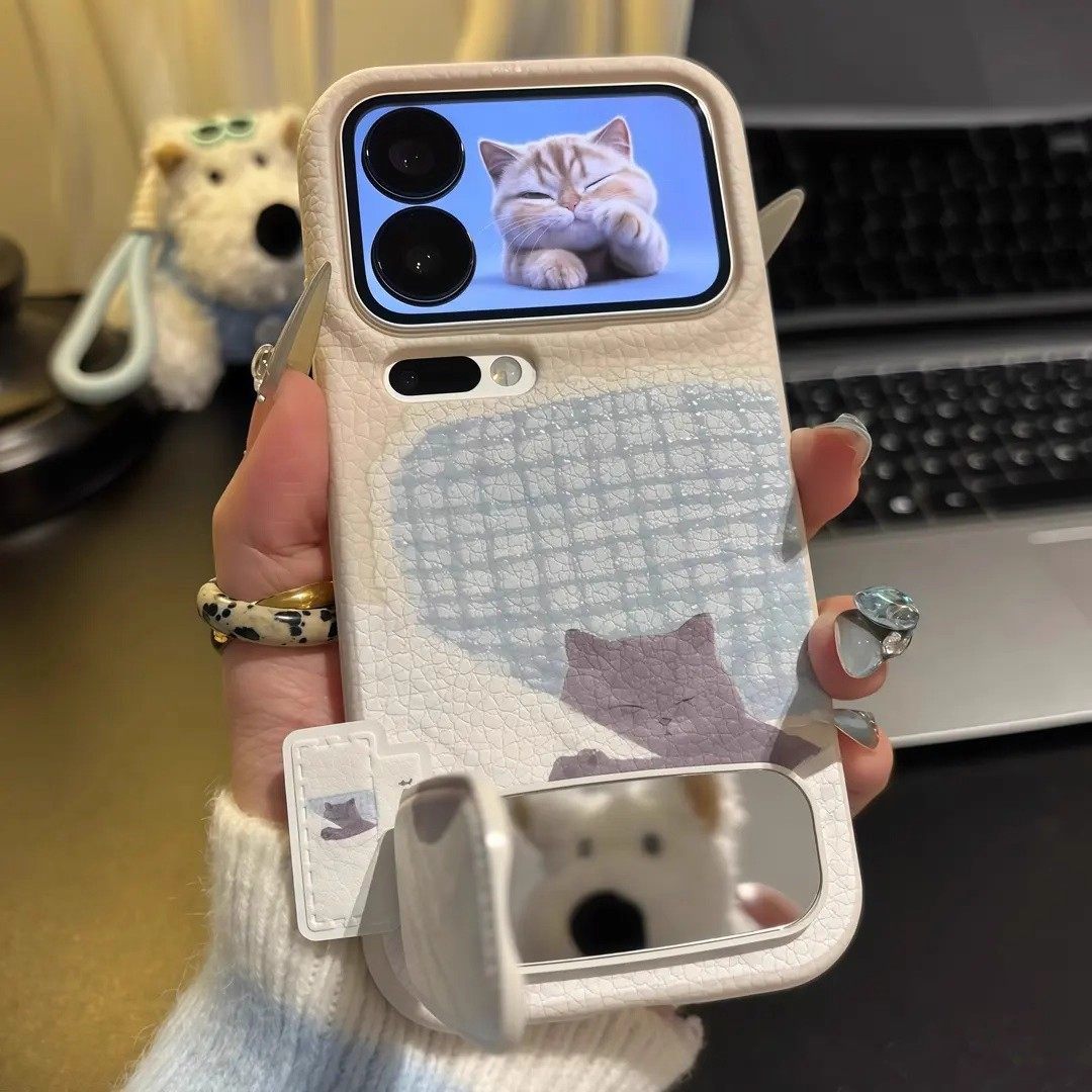 皮纹睡觉小猫手机软壳适用多型号图片