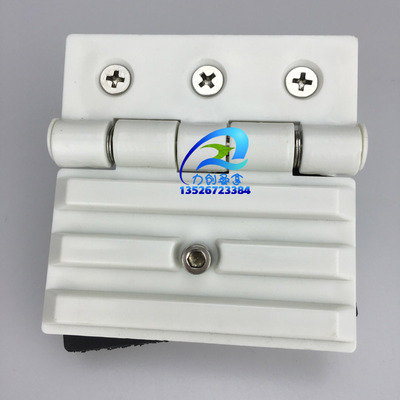 桑拿房玻璃门合页夹玻璃汗蒸房玻B璃门夹塑料浴室玻璃铰链合页螺