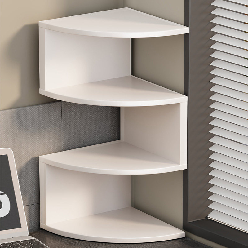 墙上置物架桌面多层书架阅读架墙角转角拐角N处免打孔壁挂收纳架