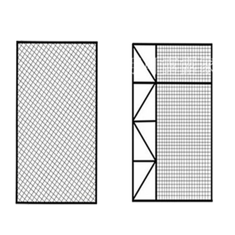 铁艺网片隔断装饰餐厅架墙网屏z风菱形铁网格铁丝吊顶工业风定制