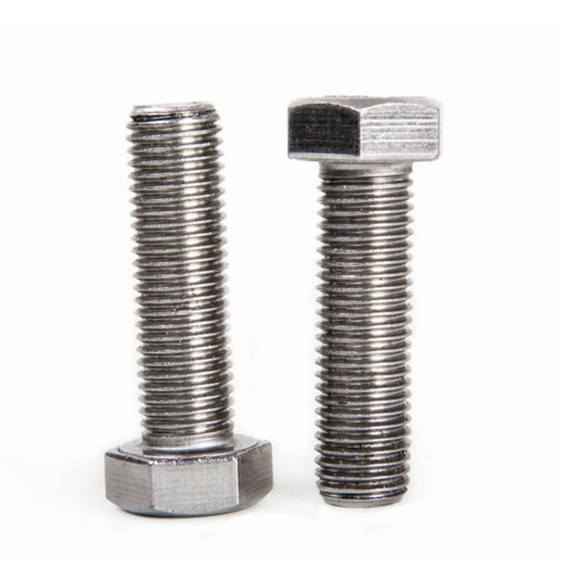 201不锈钢外六角螺栓 外六角螺丝六角头M6M8M10M12 -15X0*200加长