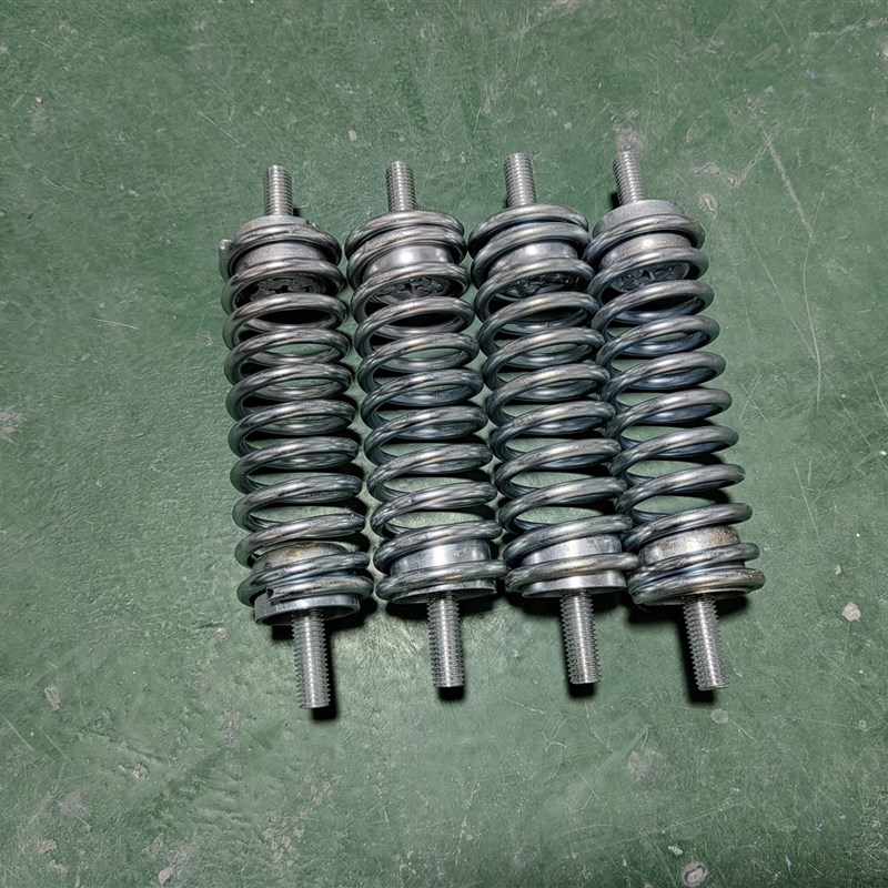 专用弹簧振动筛旋振筛茶叶机弹簧底座用连接配件减震Y镀锌震动筛