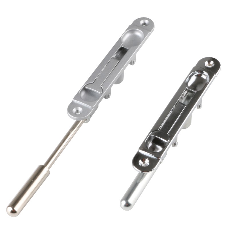 店面进户门双g开门插销锁阳台大门锁子母门暗插锁天地插销