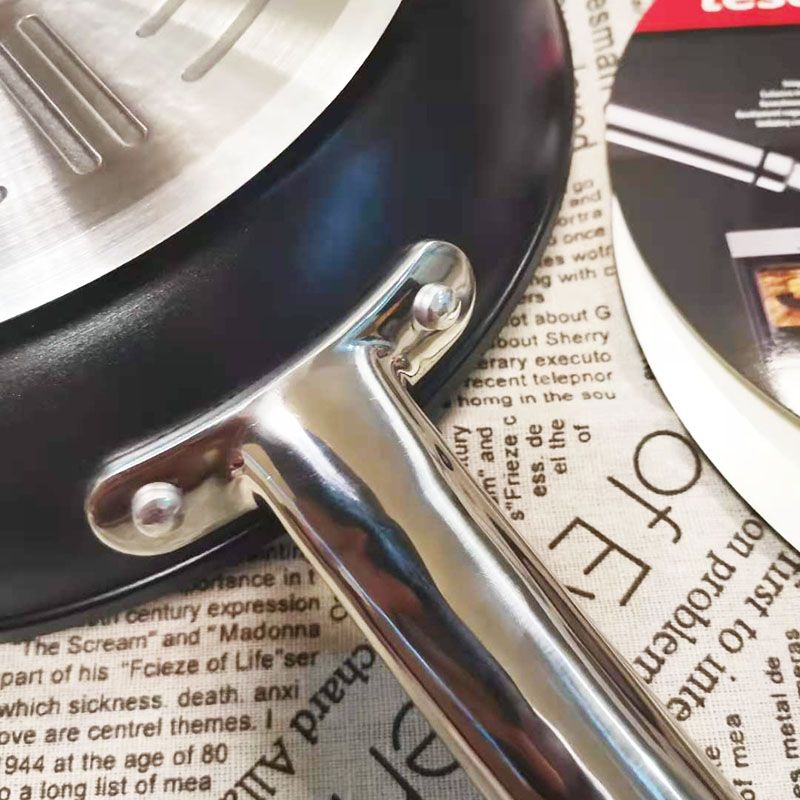 捷克tescoma石面不粘锅平底煎锅牛排煎蛋煎饼锅 电磁炉燃气灶适用