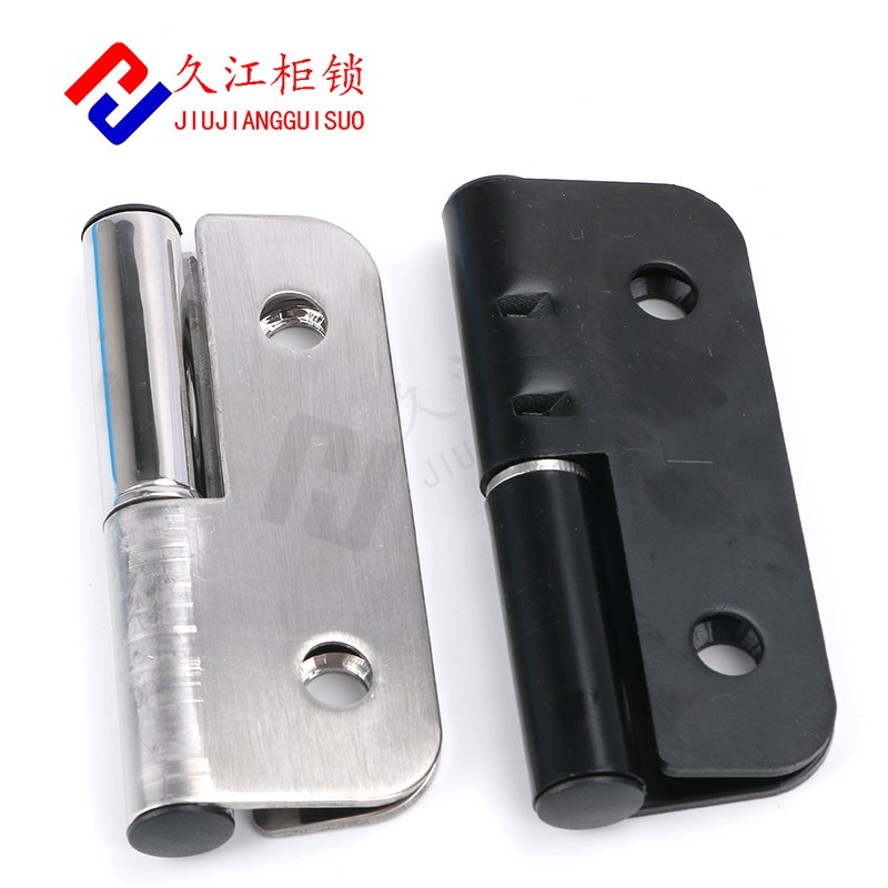 CL2-5左右脱卸合页电泳黑色 铰链9锈钢分左右发电机组铰链