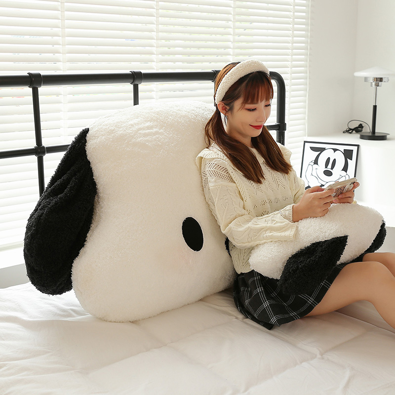 可爱狗狗抱枕椅子靠枕办公室护腰靠背汽车腰枕午睡枕沙发床头靠垫