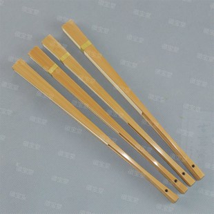 文玩折扇 空白苏工扇面 7寸寸9寸方高档市玉折扇玉竹扇骨