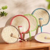 扇子夏天耐用新款 小芭蕉扇 大蒲扇儿童手摇扇手工编织老式