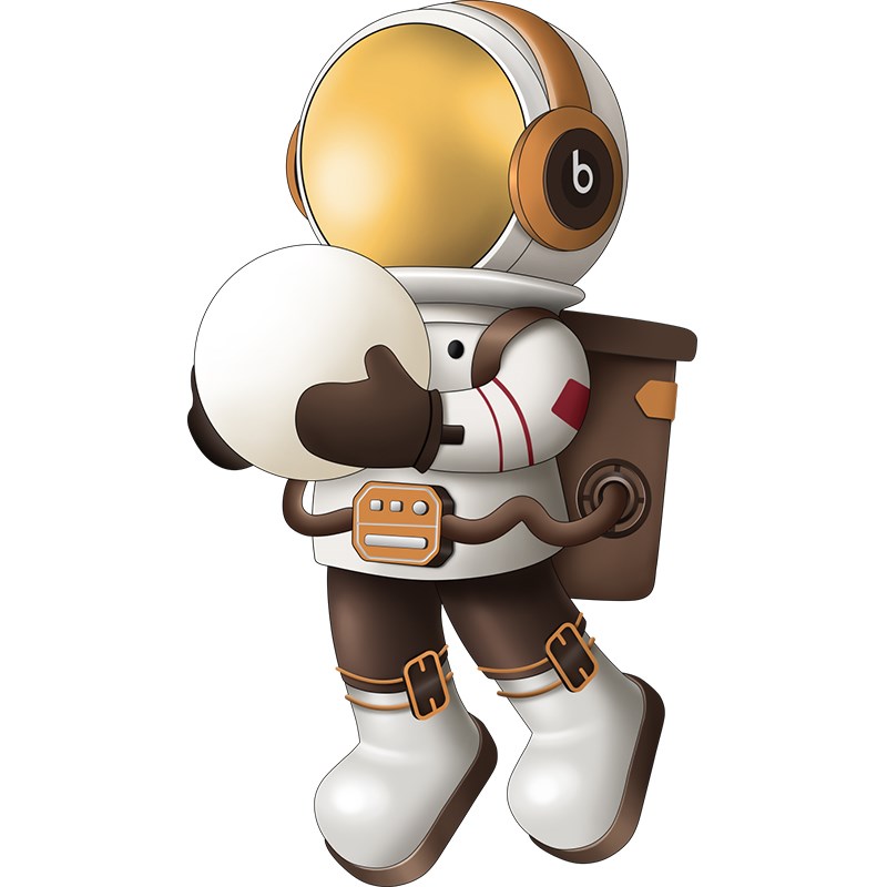 宇航员装饰画卡通创意led发光灯画玄关客厅背景墙挂画儿童房壁画图片