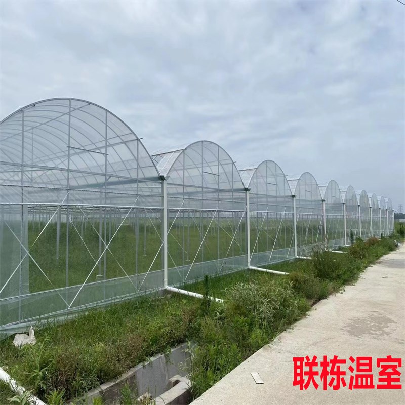 大棚骨架塑料薄膜遮阳立柱卷膜杆弯管热镀锌圆管折弯拍扁打孔