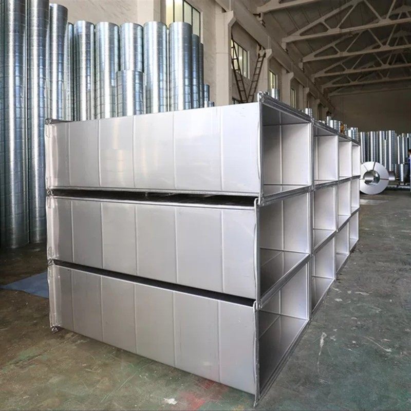 共板法兰风管镀锌烟道管矩形通风除尘管道角铁法兰风管,基础建材,风管,淘宝优惠券,粉丝福利购,淘宝优惠卷