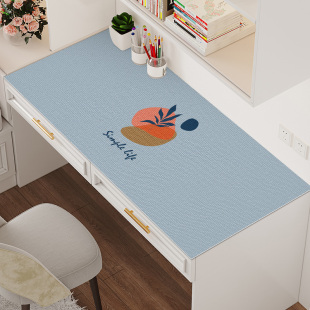 书桌垫少女卧室防水皮革电脑桌面保护垫儿童写字台学习桌布