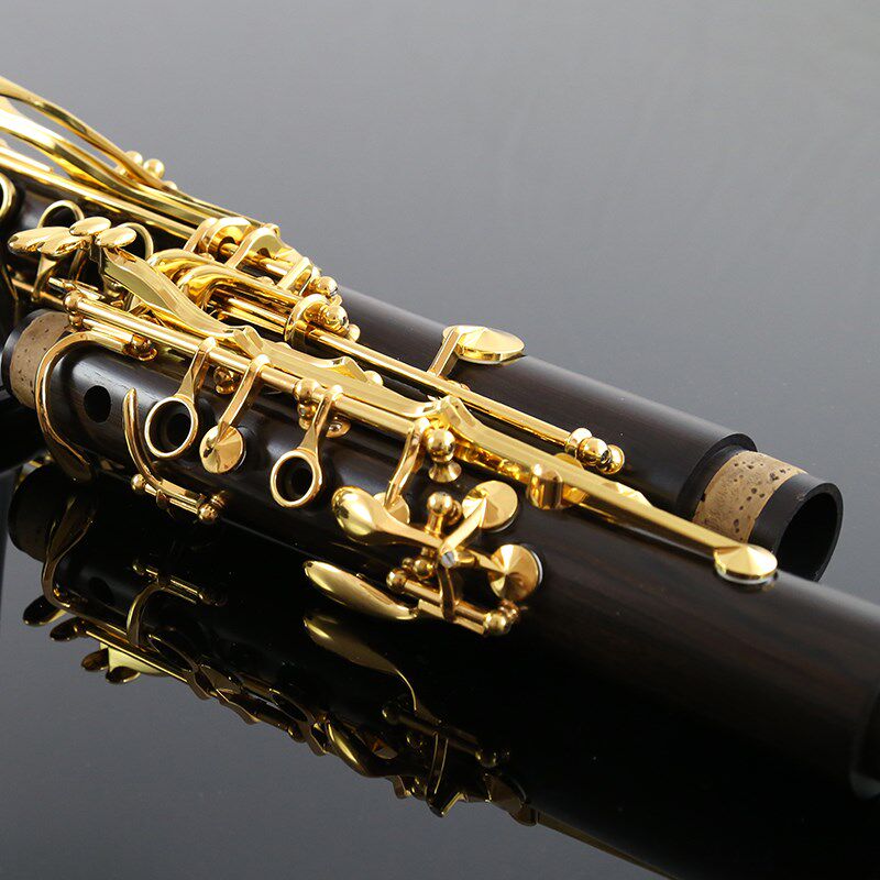 单簧管键镀金限量金乌木降调乐团演奏级